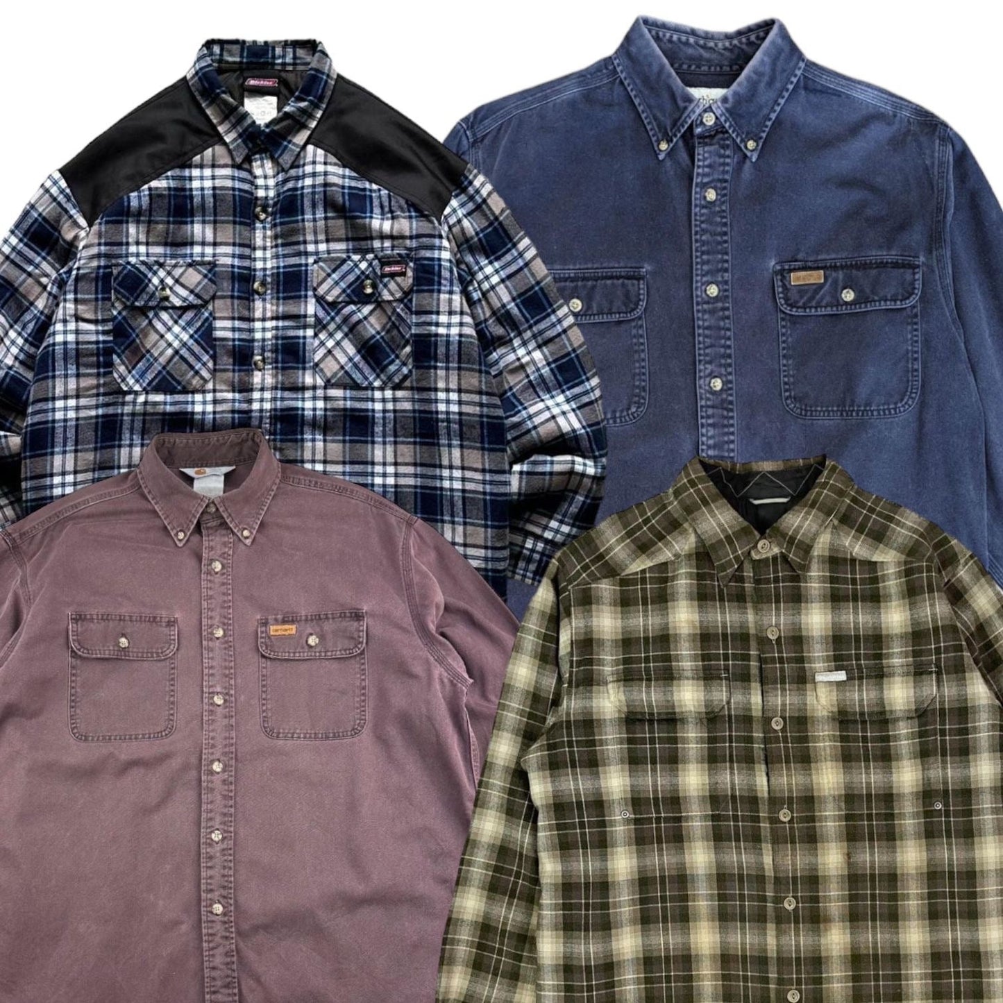Carhartt & Dickies worker shirts - Vintage Brothers Wholesale USA