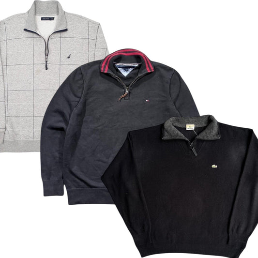 Mix brand 1/4 Zip sweater - Vintage Brothers Wholesale USA