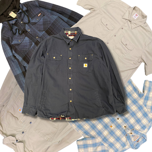 Carhartt & Dickies worker shirts - Vintage Brothers Wholesale USA